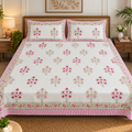 Double Bed King Size Bedsheet 7*9 ft