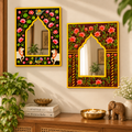 Mirror Wall Painted Frame Set Of 2