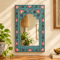 Wooden Handpainted Mirror Frame