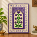 Wooden Floral Handpainted Frame