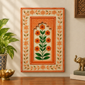 Wooden Floral Handpainted Frame