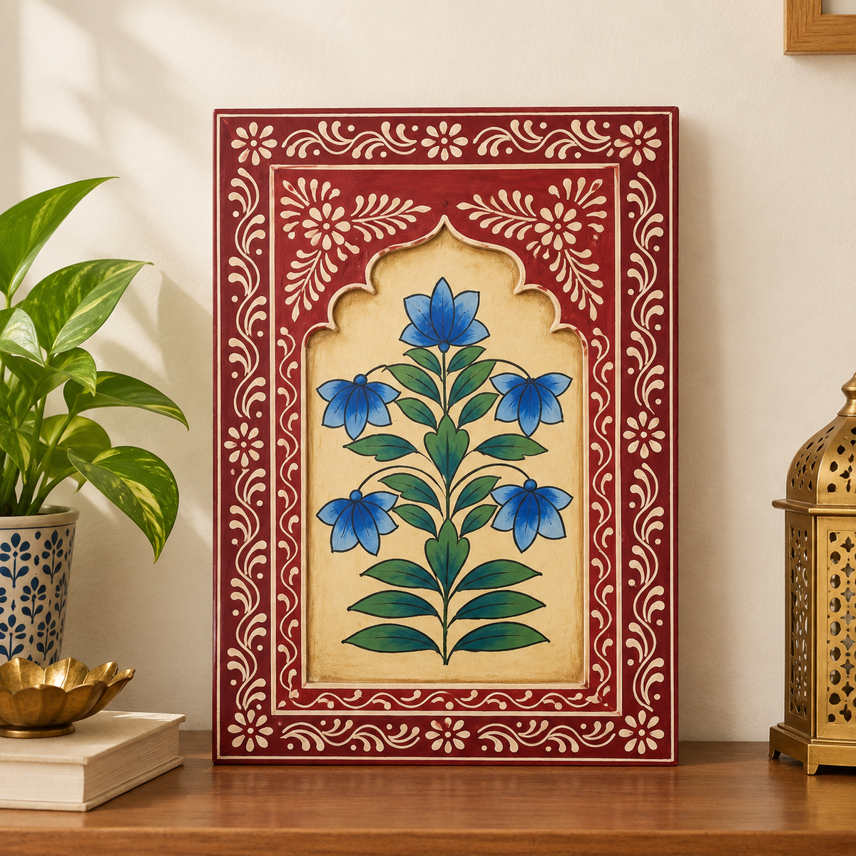 Wooden Handpainted Frames Antique Color