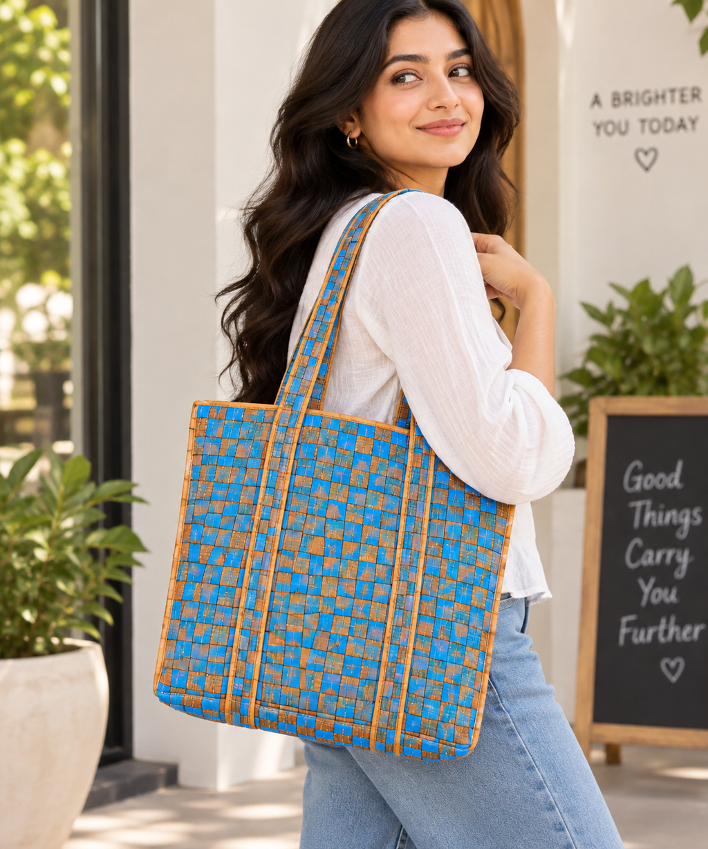 Tote Bag With Zip