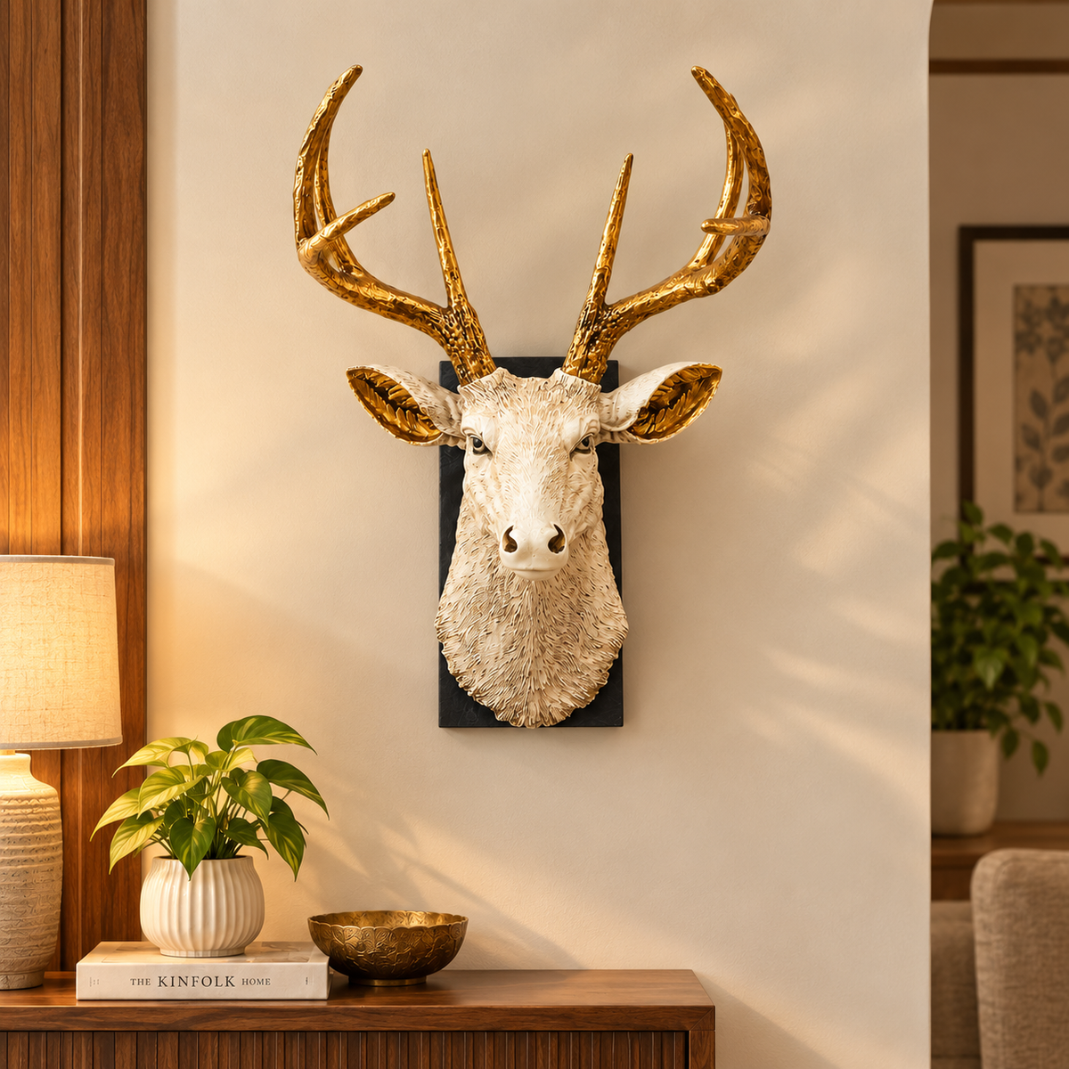 Resin Deer Head