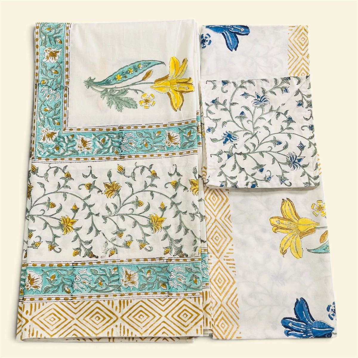 Double Bed King Size Bedsheet 9*9ft
